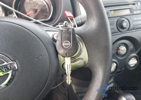 2014 Nissan Versa 1.6 Sv z USA, uszkodzony, nr VIN 3N1CN7AP2EL812898